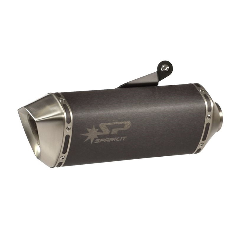 HONDA NC 700 D ABS 2012 - 2013 FORCE SLIP-ON MUFFLER DARK STYLE (S/S) HONDA NC 700 D ABS 2012 - 2013 FORCE SLIP-ON MUFFLER DARK STYLE (S/S)