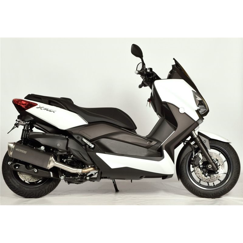 YAMAHA YP 400 R 2013 - 2016 FORCE MUFFLER DARK STYLE (S/S) YAMAHA YP 400 R 2013 - 2016 FORCE MUFFLER DARK STYLE (S/S)