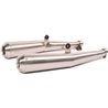 TRIUMPH BONNEVILLE 865 T100 2012 - 2014 CLASSIC MUFFLERS STAINLESS STEEL