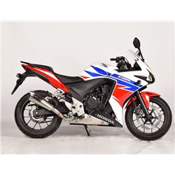 HONDA CBR 500 R 2013 - 2016 FORCE SLIP-ON MUFFLER STAINLESS STEEL