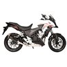 HONDA CB 500 X  2013 - 2016 FORCE SLIP-ON MUFFLER DARK STYLE (S/S)