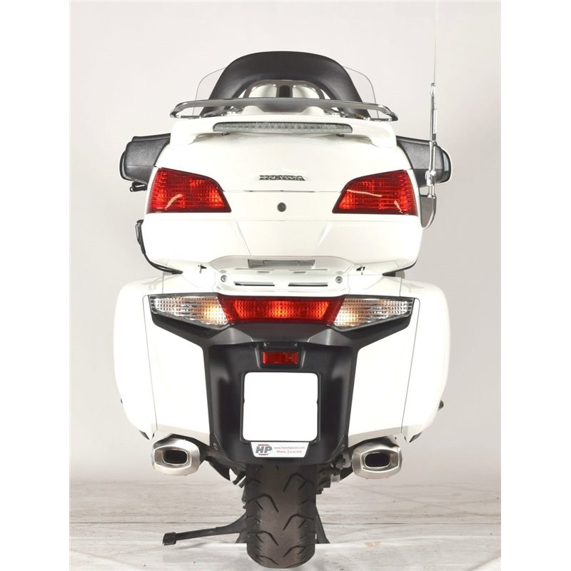 HONDA GL 1800 ABS 2012 - 2017 RECTANGULAR MUFFLERS STAINLESS STEEL