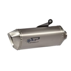 KTM SUPER ADVENTURE 1290 ABS 2015 - 2018 FORCE SLIP-ON MUFFLER TITANIUM