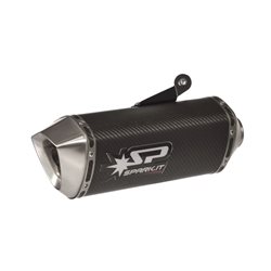 KTM SUPER ADVENTURE 1290 R ABS 2017 - 2018 FORCE SLIP-ON MUFFLER CARBON