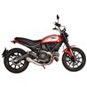 DUCATI SCRAMBLER 803 ABS 2015 - 2016 60's MUFFLER STAINLESS STEEL
