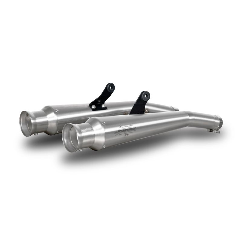 BMW R 100 RT 1987 - 1995 EXHAUST TRUMPET MUFFLER STAINLESS STEEL