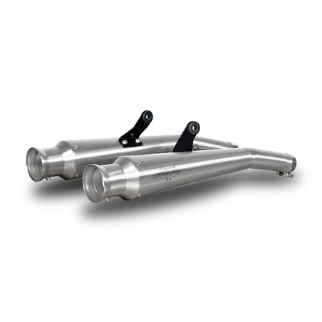 BMW R 100 RT 1987 - 1995 EXHAUST TRUMPET MUFFLER STAINLESS STEEL