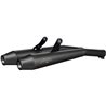 BMW R 100 RS 1987 - 1992 SINFONIA SLIP-ON MUFFLER  STAINLESS STEEL BLACK