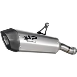 BMW R 1200 GS ABS 2013 - 2019 FIGHTER SLIP-ON MUFFLER TITANIUM