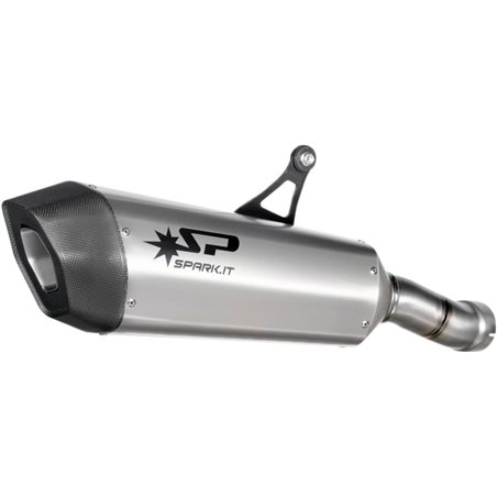 BMW R 1200 GS ABS 2013 - 2019 FIGHTER SLIP-ON MUFFLER TITANIUM