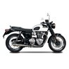 TRIUMPH BONNEVILLE 1200 T120 ABS 2016 - 2018 EXHAUST TRUMPET MUFFLER STAINLESS STEEL