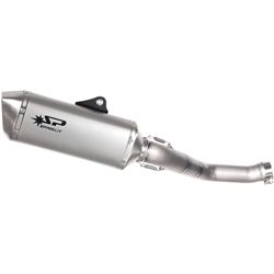 KAWASAKI ZX-10 R 1000 ABS 2016 - 2019 FORCE SLIP-ON MUFFLER TITANIUM