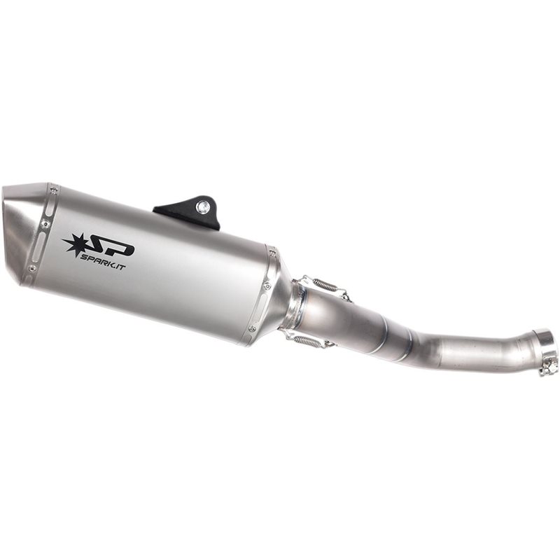 KAWASAKI ZX-10 R 1000 ABS 2016 - 2019 FORCE SLIP-ON MUFFLER TITANIUM KAWASAKI ZX-10 R 1000 ABS 2016 - 2019 FORCE SLIP-ON MUFFLER TITANIUM