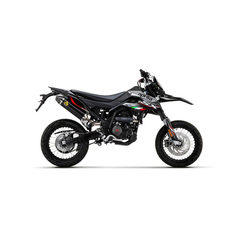APRILIA RX / SX 125 2021 - 2022 SILENCIOSO THUNDER DE ALUMINIO DARK""