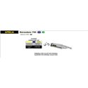 APRILIA DORSODURO 750 2009 - 2017 SILENCIOSO THUNDER DE ALUMINIO DARK" (DCHO+IZDO) FONDO EN CARBONO"