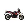 APRILIA DORSODURO 900 2017 - 2019 SILENCIOSO THUNDER DE ALUMINIO (DCHO+IZDO) FONDO EN CARBONO