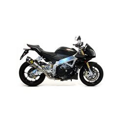 APRILIA TUONO V4R / V4R APRC 2011 - 2015 SILENCIOSO RACE-TECH APPROVED DE TITANIO FONDO EN CARBONO