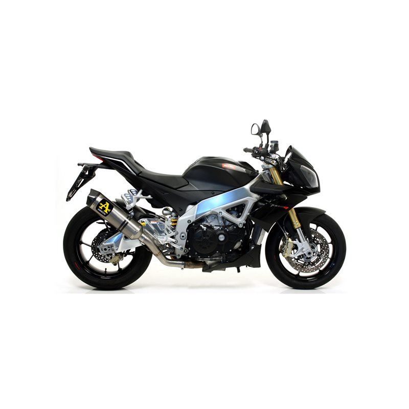 APRILIA TUONO V4R / V4R APRC 2011 - 2015 SILENCIOSO RACE-TECH APPROVED DE TITANIO FONDO EN CARBONO