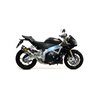 APRILIA TUONO V4R / V4R APRC 2011 - 2015 SILENCIOSO RACE-TECH APPROVED DE TITANIO FONDO EN CARBONO