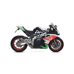 APRILIA RSV 4 RR / RF 2017 - 2018 SILENCIOSO RACE-TECH APPROVED DE TITANIO FONDO EN CARBONO