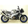 APRILIA TUONO 1000 R / R FACTORY 2006 - 2010 SILENCIOSO RACE-TECH APPROVED ALUMINIUM DARK" "