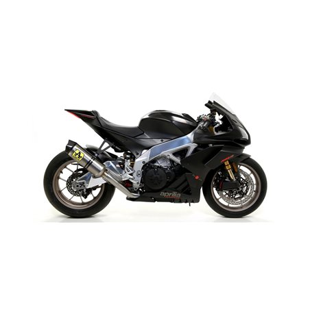APRILIA RSV 4 1100 FACTORY 2019 - 2020 SILENCIOSO RACE-TECH APPROVED DE TITANIO FONDO EN CARBONO