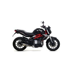 BENELLI BN 302 2017 - 2018 SILENCIOSO STREET THUNDER DE ALUMINIO DARK" FONDO EN CARBONO"