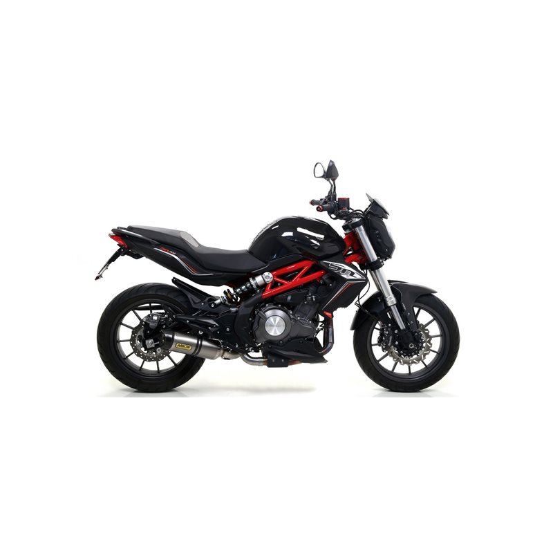 BENELLI BN 302 2017 - 2018 SILENCIOSO STREET THUNDER DE ALUMINIO DARK" FONDO EN CARBONO"