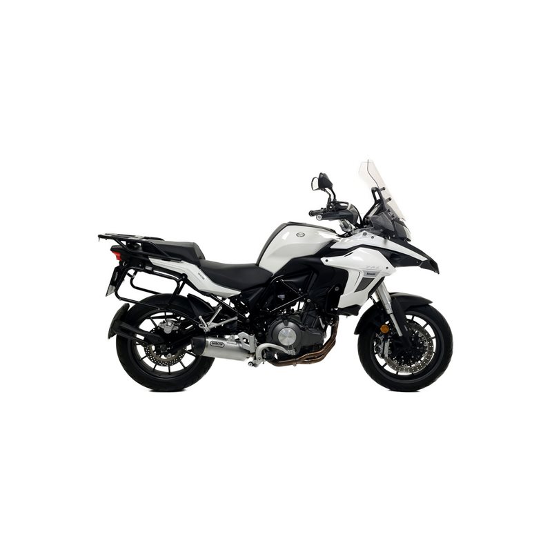 BENELLI TRK 502 2017 - 2020 SILENCIOSO RACE-TECH DE ALUMINIO FONDO EN CARBONO