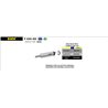 BMW F 650 GS 2008 - 2012 SILENCIOSO MAXI RACE-TECH APPROVED DE ALUMINIO FONDO EN CARBONO