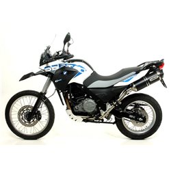 BMW G 650 GS SERTAO 2012 - 2014 SILENCIOSO RACE-TECH DE ALUMINIO FONDO EN CARBONO