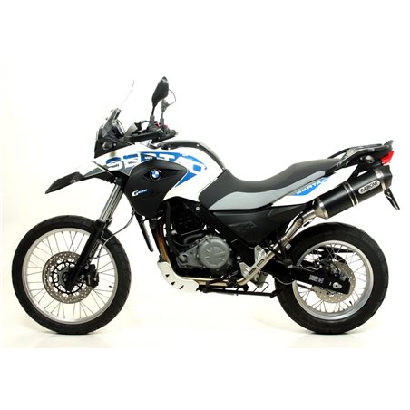BMW G 650 GS SERTAO 2012 - 2014 SILENCIOSO RACE-TECH DE ALUMINIO FONDO EN CARBONO