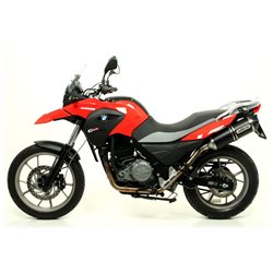BMW G 650 GS 2011 - 2016 SILENCIOSO RACE-TECH DE ALUMINIO DARK" FONDO EN CARBONO"