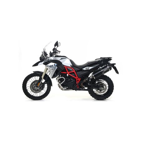 BMW F 800 GS / ADVENTURE 2017 - 2018 SILENCIOSO MAXI RACE-TECH APPROVED DE TITANIO FONDO EN CARBONO