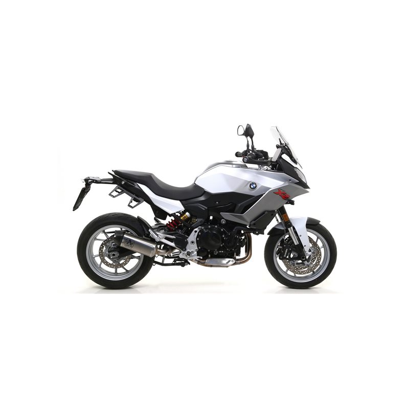 BMW F 900 XR 2020 - 2021 SILENCIOSO INDY-RACE EN TITANIO FONDO EN CARBONO