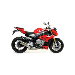 BMW S 1000 R 2014 - 2016 SISTEMA COMPLETO COMPETITION FULL TITANIUM" CON DBKILLER CON FONDO EN CARBONO"