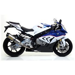 BMW S 1000 RR 2015 - 2016 SISTEMA COMPLETO COMPETITION FULL TITANIUM" CON DBKILLER CON FONDO EN CARBONO"