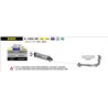 BMW S 1000 XR 2015 - 2019 SILENCIOSO RACE-TECH DE ALUMINIO FONDO EN CARBONO