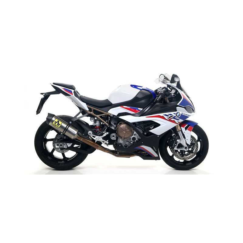 BMW S 1000 RR 2019 - 2020 SILENCIOSO RACE-TECH DE ALUMINIO DARK" FONDO EN CARBONO"