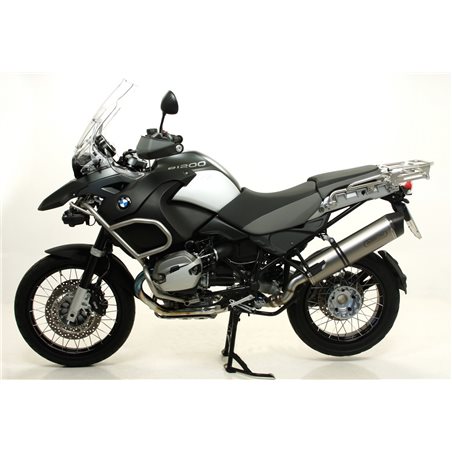 BMW R 1200 GS / ADVENTURE 2010 - 2012 SILENCIOSO MAXI RACE-TECH APPROVED DE ALUMINIO FONDO EN CARBONO