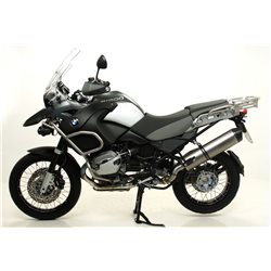BMW R 1200 GS / ADVENTURE 2010 - 2012 SILENCIOSO MAXI RACE-TECH DE ALUMINIO DARK" FONDO EN CARBONO"