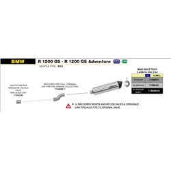 BMW R 1200 GS / ADVENTURE 2010 - 2012 CONECTOR PARA COLECTORES ORIGINALES