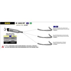 BMW R 1200 RT 2014 - 2016 KIT COLECTORES CATALÍTICO HOMOLOGADO