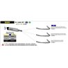 BMW R 1200 RT 2014 - 2016 COLECTORES RACING DE TITANIO