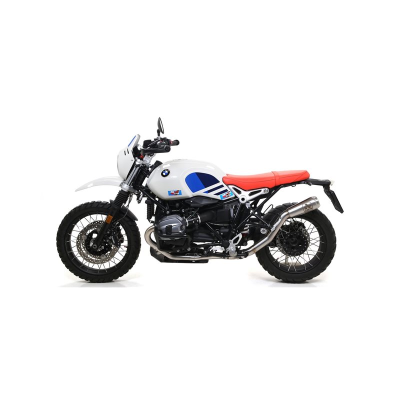 BMW R NINE T URBAN GS 2017 - 2020 SILENCIOSO PRO-RACE NICHROM DARK""