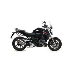 BMW R 1250 R / RS 2019 - 2020 SILENCIOSO MAXI RACE-TECH DE ALUMINIO DARK" FONDO EN CARBONO"