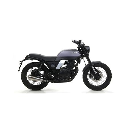 BRIXTON GLANVILLE / FELSBERG 250 2018 - 2020 SILENCIOSO PRO-RACE NICHROM DARK""