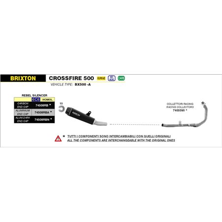 BRIXTON CROSSFIRE 500 X 2021 - SILENCIOSO REBEL CON FONDO EN CARBONO