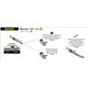 DUCATI MONSTER 797 2017 - 2018 CONECTOR PARA COLECTORES ORIGINALES
