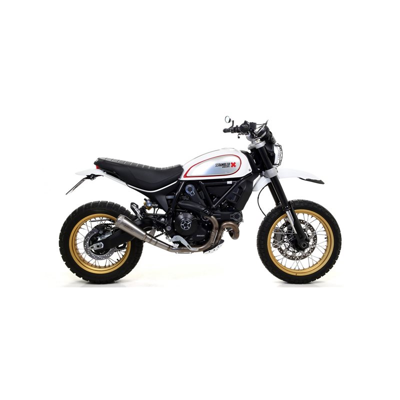 DUCATI SCRAMBLER 800 DESERT SLED 2017 - 2020 CONECTOR CATALÍTICO PARA COLECTORES ORIGINALES